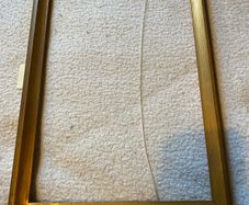 picture frame wooden gold size inner 18 x 12 inches
