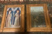 Pair plaques of Saint Francis free postage
