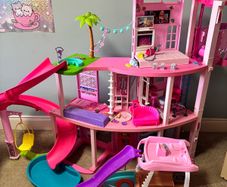 Barbie Doll House, Boat, car, Dolls and Accessories
