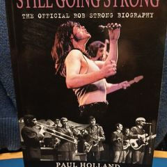 Rob Strong biography (signed)