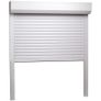 Roller Shutter Aluminium 100x120 cm White Image 3