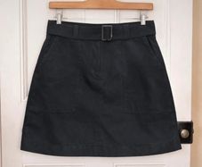 Black massimo Dutti skirt