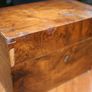 Vintage Wooden Jewelry Box 6,4" x 4" H-4" Image 4