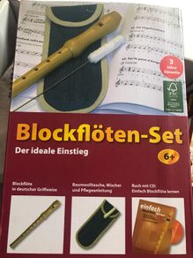 Recorder set- Blockfloetenset
