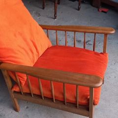Antique Morris recliner armchair early 20th century