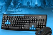 New Wireless Gaming keyboard and Mouse Combo Black