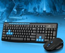 New Wireless Gaming keyboard and Mouse Combo Black