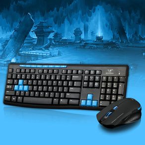 New Wireless Gaming keyboard and Mouse Combo Black
