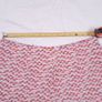 Milk & Honey Red Pink Textured Tweed High Waisted Shorts Size L Image 8