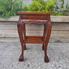 mahogany occasional table