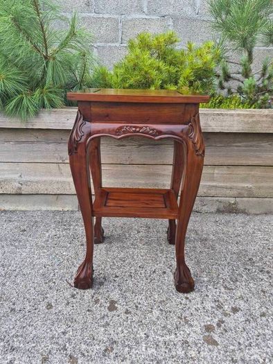 mahogany occasional table