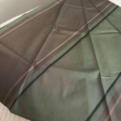 Green Brown Round Tablecloth