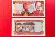 Gambia.  5  Dalasis. 2006  Pick  25a ( Uncirculated )