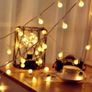 Fairy String Lights Battery Powered 49FT/15M 100Leds Indoor Outdoor String Lights LED 8 Modes Waterproof with Remote & Timer for Bedroom Christmas Wedding Garden Party Decoration - Warm White Image 3