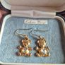 Vintage Teddy Bear Earrings Image 3