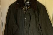 Barbour Border wax jacked