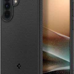 Spigen Rugged Armor Case for Samsung Galaxy A57 - Matte Black