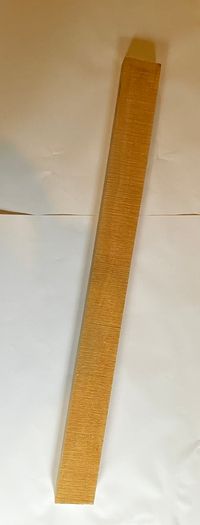 18 years stocked maple wood log for guitar/bass neck