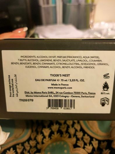 Memo Tiger's nest EDP