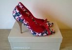 Dune Floral Heels UK Size 6/ EUR 39