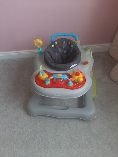 Baby activity centre walker and rocker