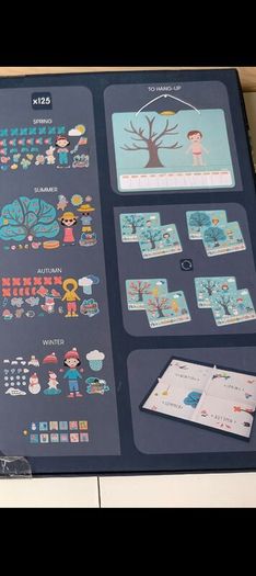 Wooden Seasons Calendar