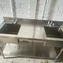 double sink stainless steel Image 3