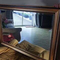 large wall mirror
