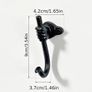 Black Cast Iron Hand Wall Hook (new). Image 7