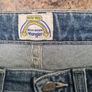 womens WRANGLER PETER MAX EDITION jeans RETRO SLIM  size W 27 L 31 high waisted stretchy Image 7