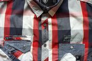 Men's "Dissident" Long Sleeved Shirt. Size M