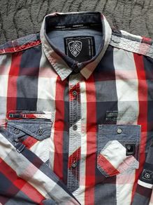 Men's "Dissident" Long Sleeved Shirt. Size M