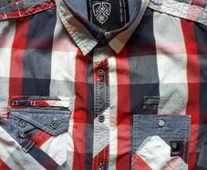 Men's "Dissident" Long Sleeved Shirt. Size M
