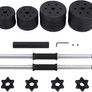 Dumbbell Set 30 kg Adjustable Plastic - Free Delivery Nationwide Image 4