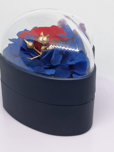 Heart Ring Box (Size 7x7x7 cm)