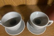 2 Little Teacup Candle Holders