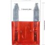 Mini Fuses,TKING 100pcs Assorted Auto Car Truck Mini Blade Fuses Assortment 2A 3A 5A 7.5A 10A 15A 20A 25A 30A 35A With 1 Fuse Extrator 1 Carrying Box (Mini Blade Fuse) Image 3