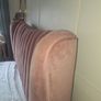 Dusky pink double bed frame free delivery Image 4