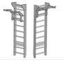 Nala Moves. Multifunctional Wall Mounted Pull Up Bar/Chin Up bar, Dip Station for Indoor Home Gym workout. Image 5