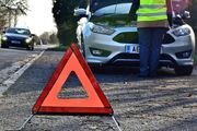 AA Car Breakdown Warning Triangle EU Road Safety Legal Standard (With Case) Emergency Hazard Van Truck