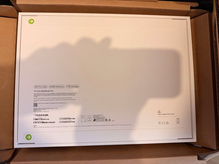Macbook Pro 14 Inch M5 Pro 24gb Ram 1tb Ssd