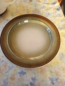 Celtic ceramic dinner plate