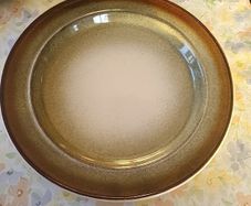 Celtic ceramic dinner plate
