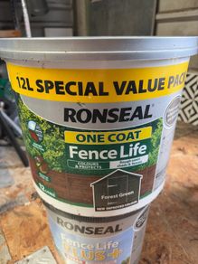 Ronseal Fence Life Forest Green 12l