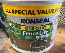 Ronseal Fence Life Forest Green 12l