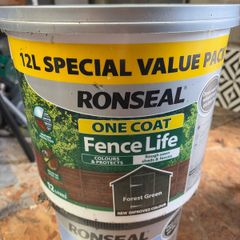 Ronseal Fence Life Forest Green 12l