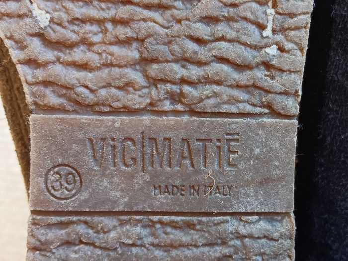 Vic Matie Leather Boots