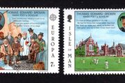 1980 Isle of Man Europa: Personalities Commemorative Stamps Mint Never Hinged (MNH)