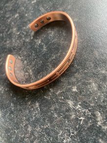 copper bracelet brand new