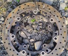 2006 Yamaha R6 brake discs